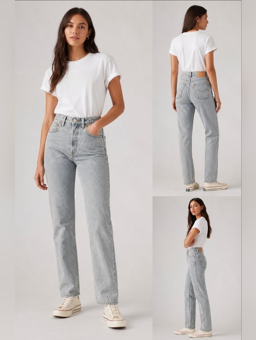 Vintage Orange Tab  Levi's 631 Slim Straight Jeans